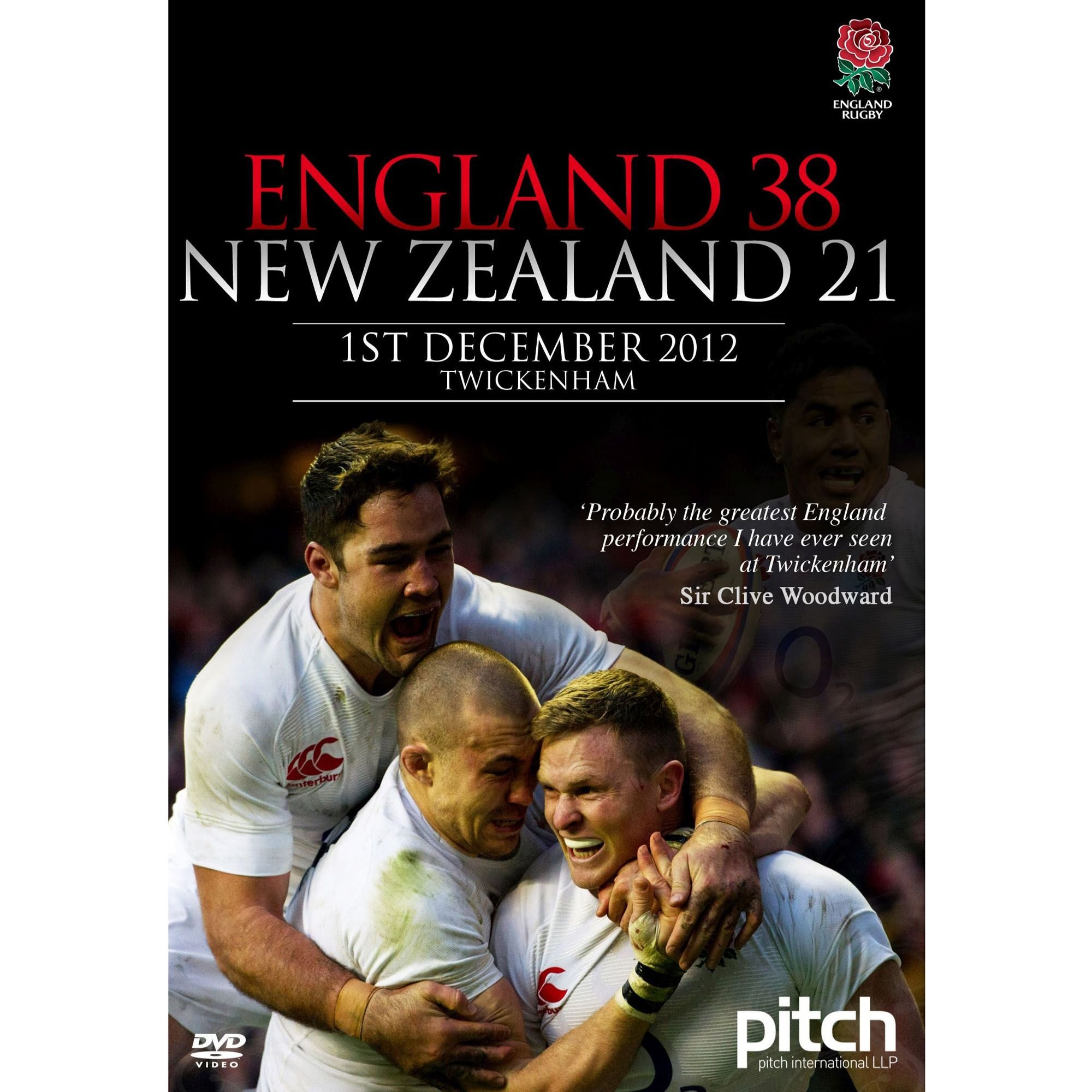 England 38 New Zealand 21 DVD para tardes de deporte en casa con amigos