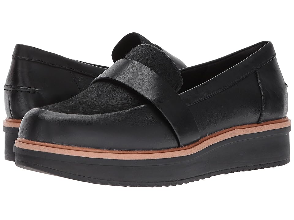 

Clarks Teadale Elsa (Black Combo) Women's Slip on Shoes
