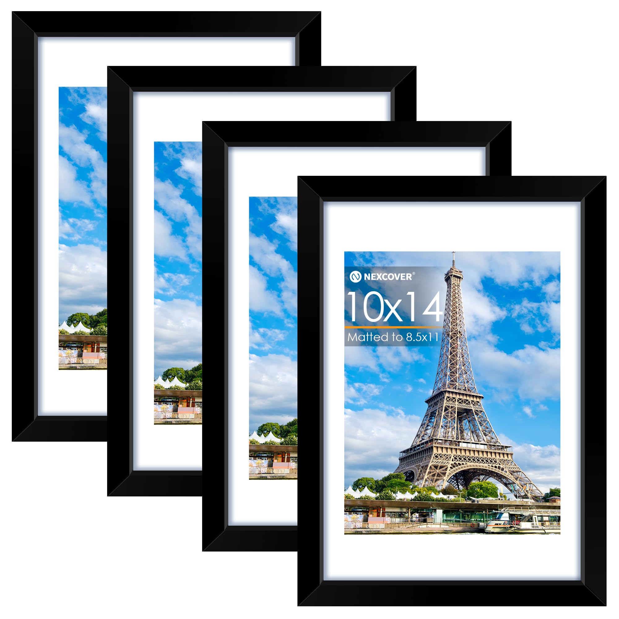NEXCOVER 10x14 Picture Frame 4PK