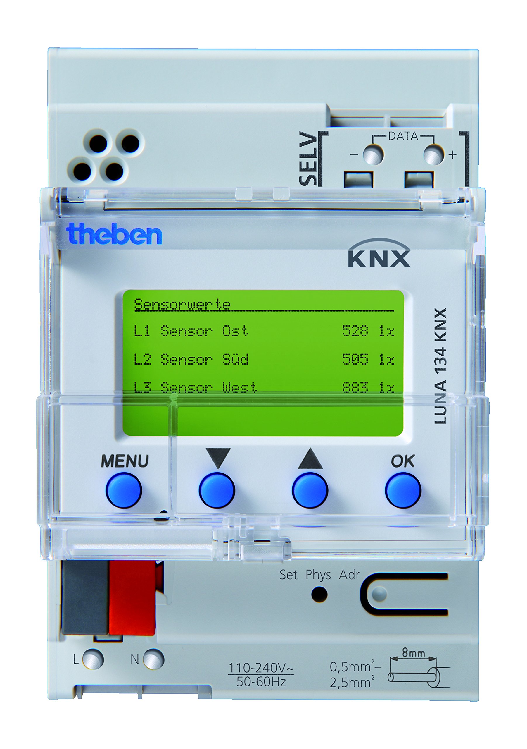 Theben Luna 134 knx - Interruptor crepuscular Luna 134 knx 3 Sensor 10 Canal