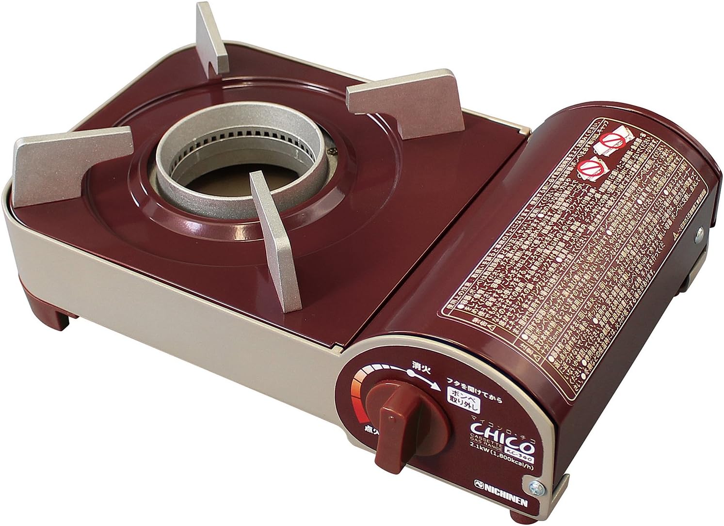 NITINEN Cassette stove "MY KONRO · CHIKO" Non-leverage system KC-340