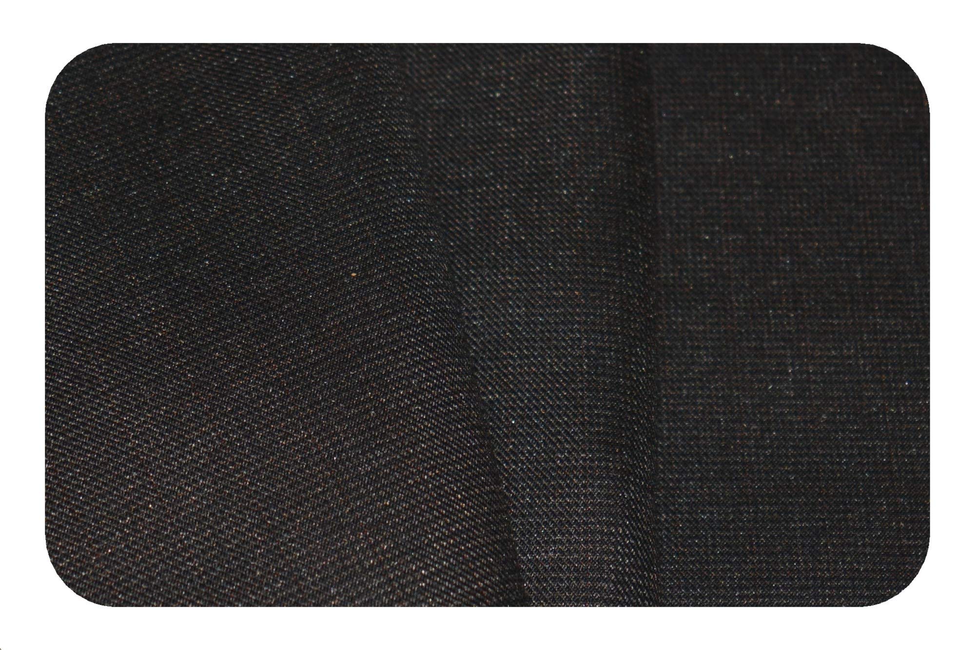 Reid & Taylor Men's Polyester Viscose Solid Unstitched Trouser Fabric(Free Size)