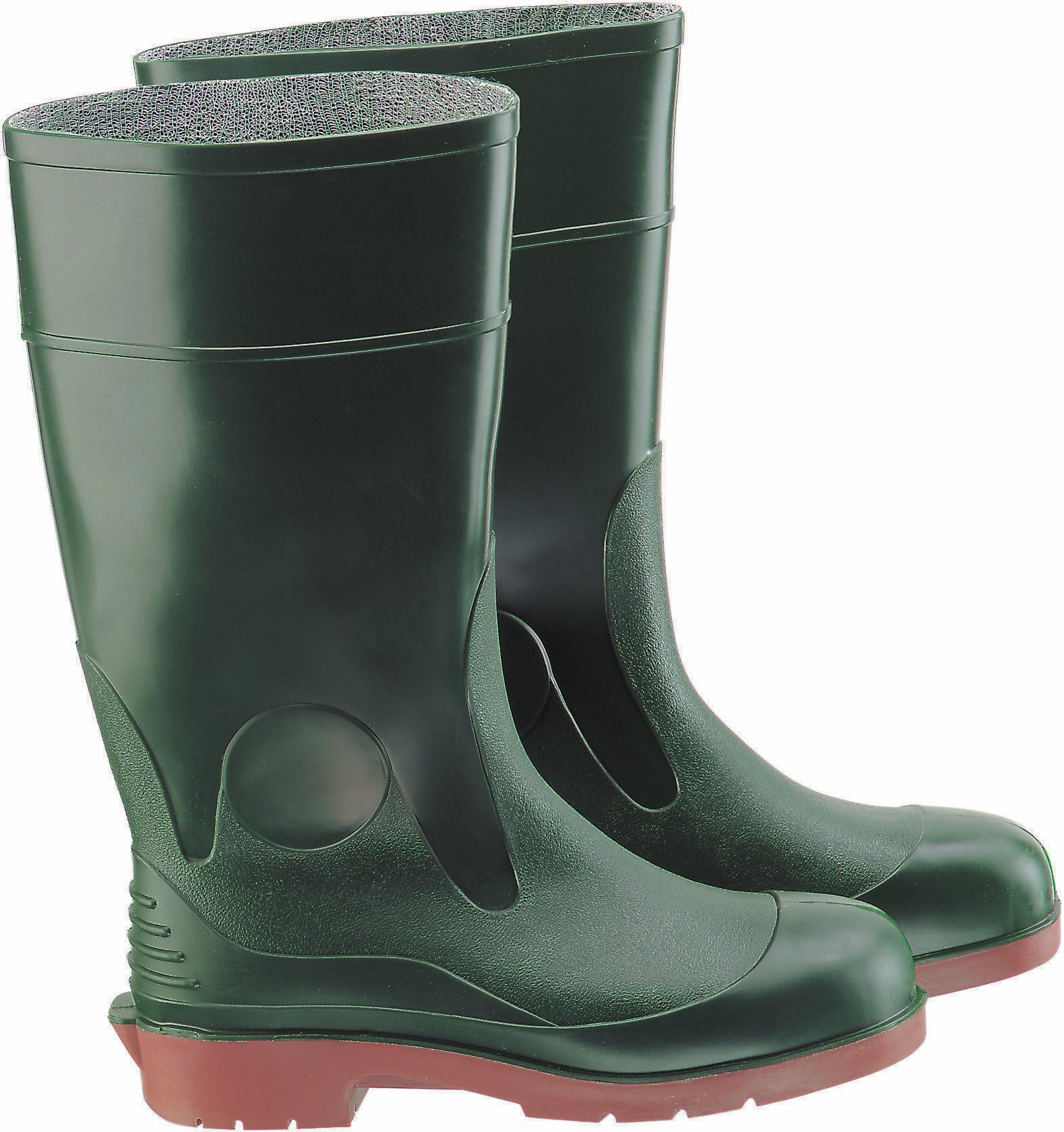 ONGUARD 82224 Polyblend Men's Steel Toe Comfort Boots with Tunnel Outsole, 15" Height, Hunter Green, Size 9