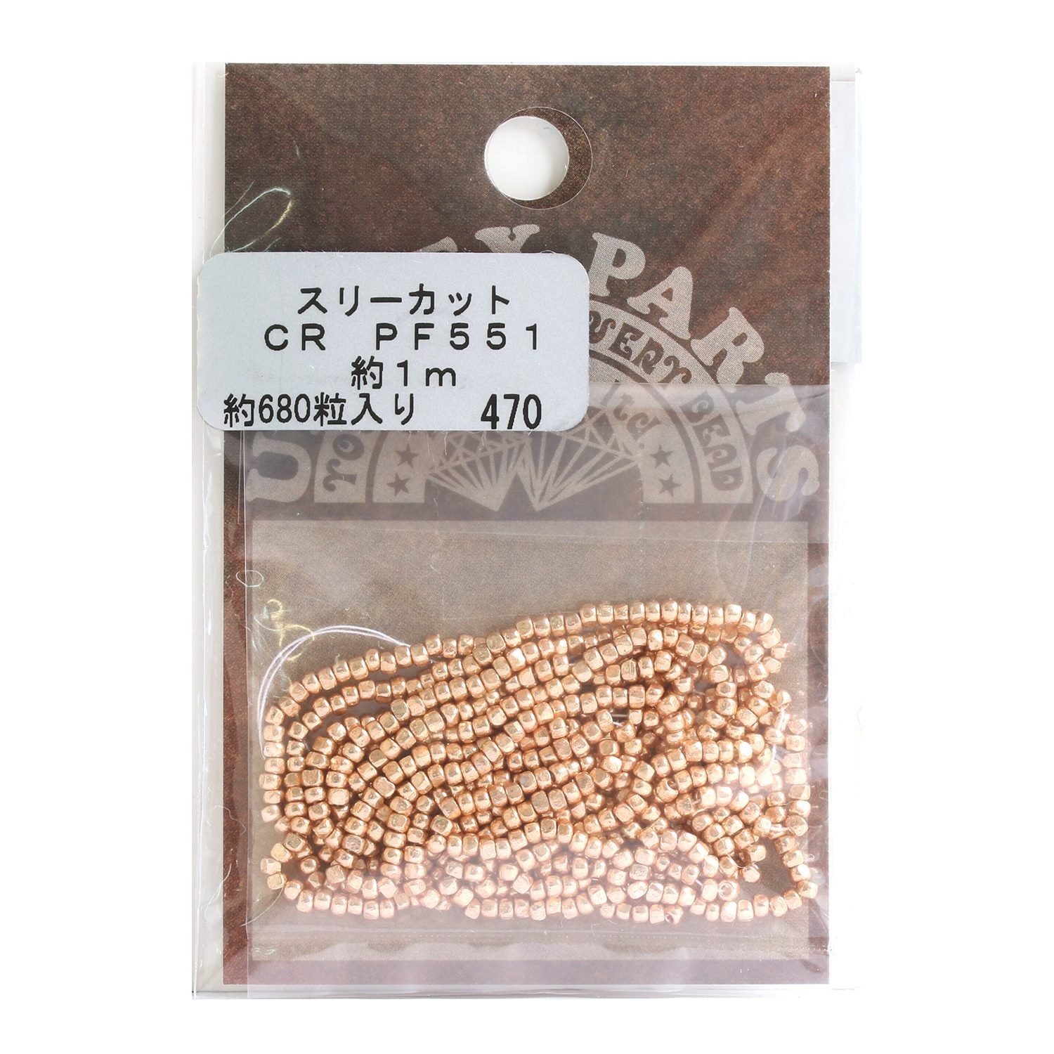 Amazon | TOHO PFビーズ スリーカット外径約2.0~2.2mm 約1m 680
