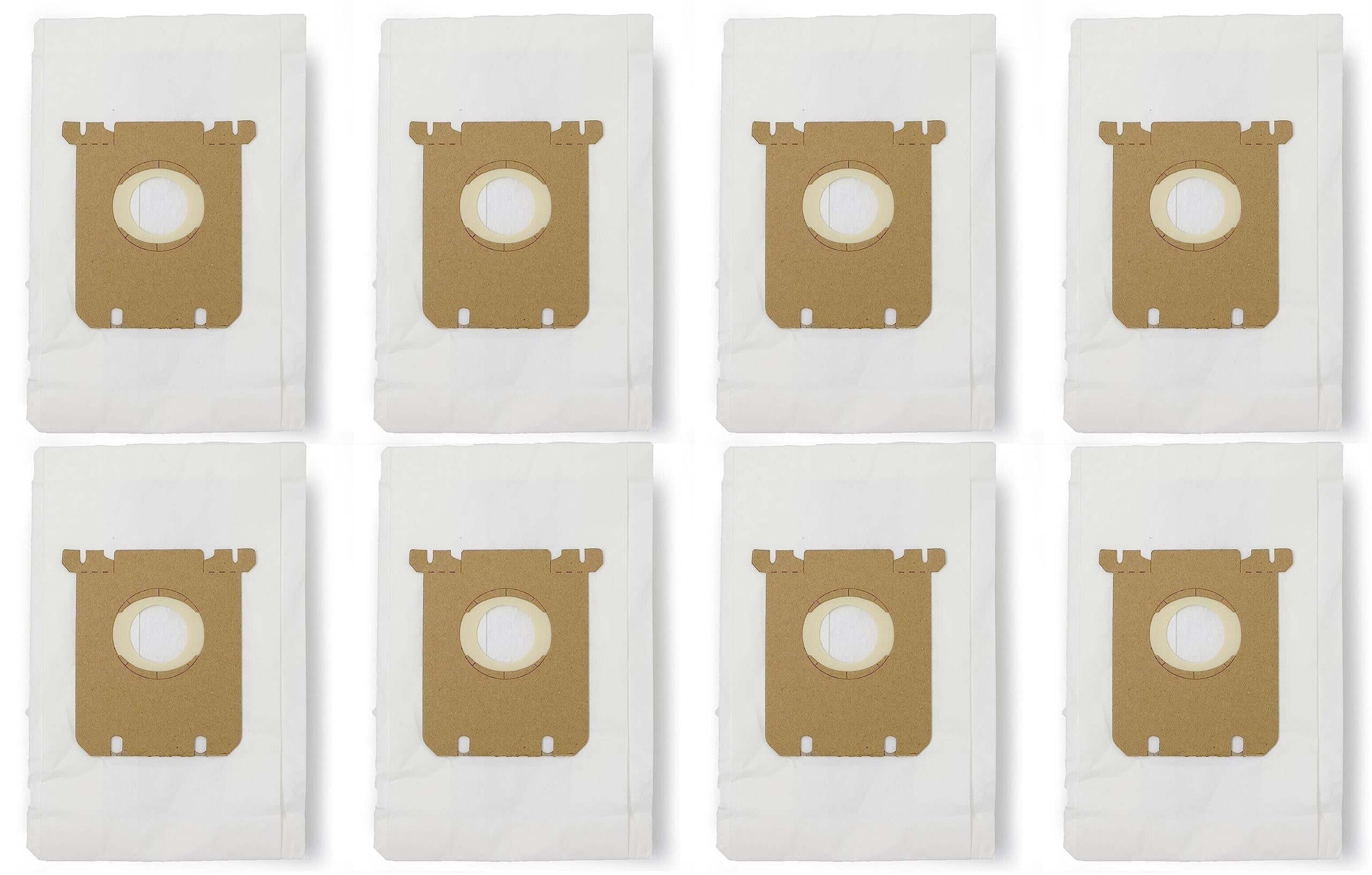 LEFITPAReplacement 8-Pack Type OX Vacuum Bags for Eureka 61230F 60655 61230 61230A 61230B 61230C 61230D Fits 6500 6990 CV140 Series for Harmony EL6980 EL7000 EL7020