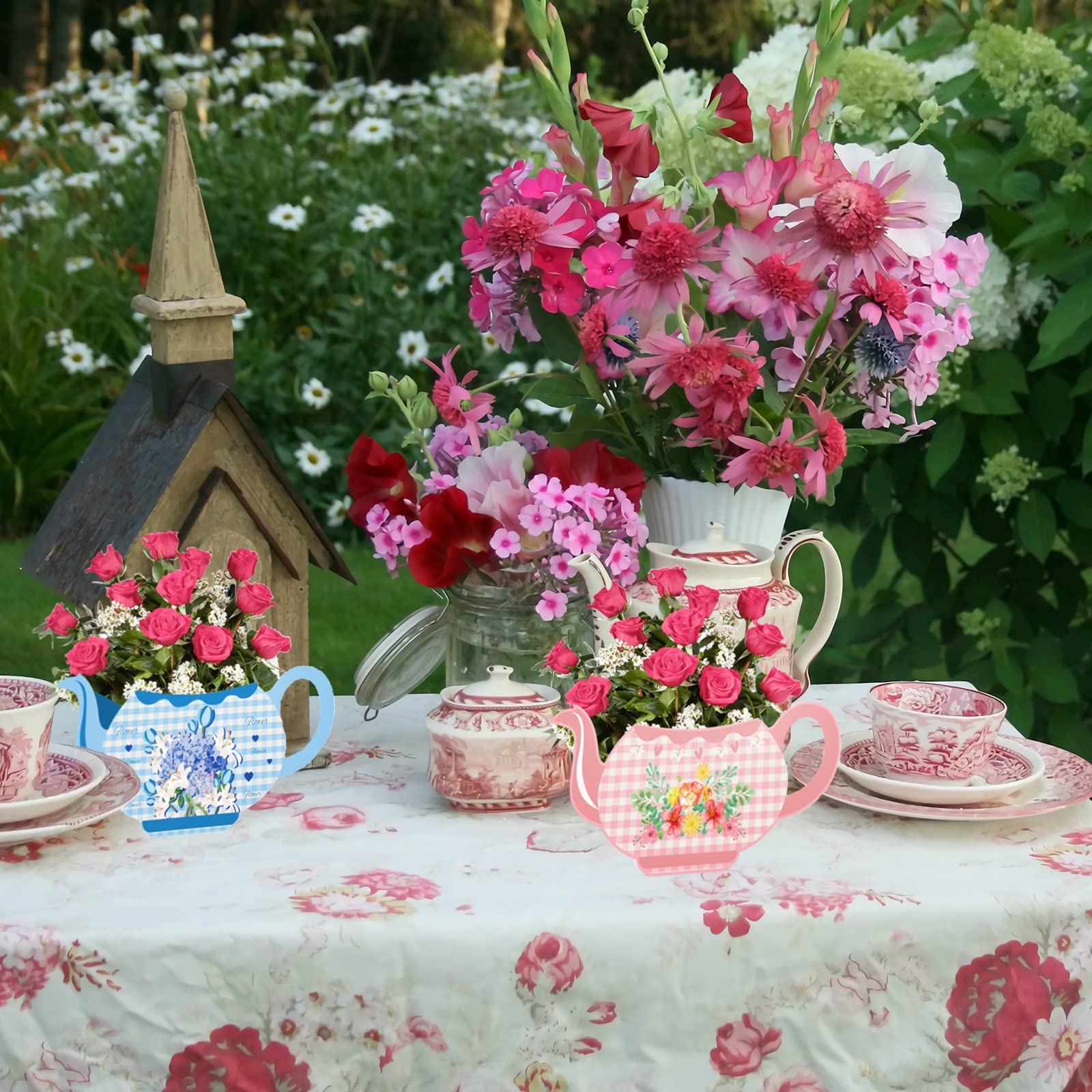 Vintage Tea Party Table Settings