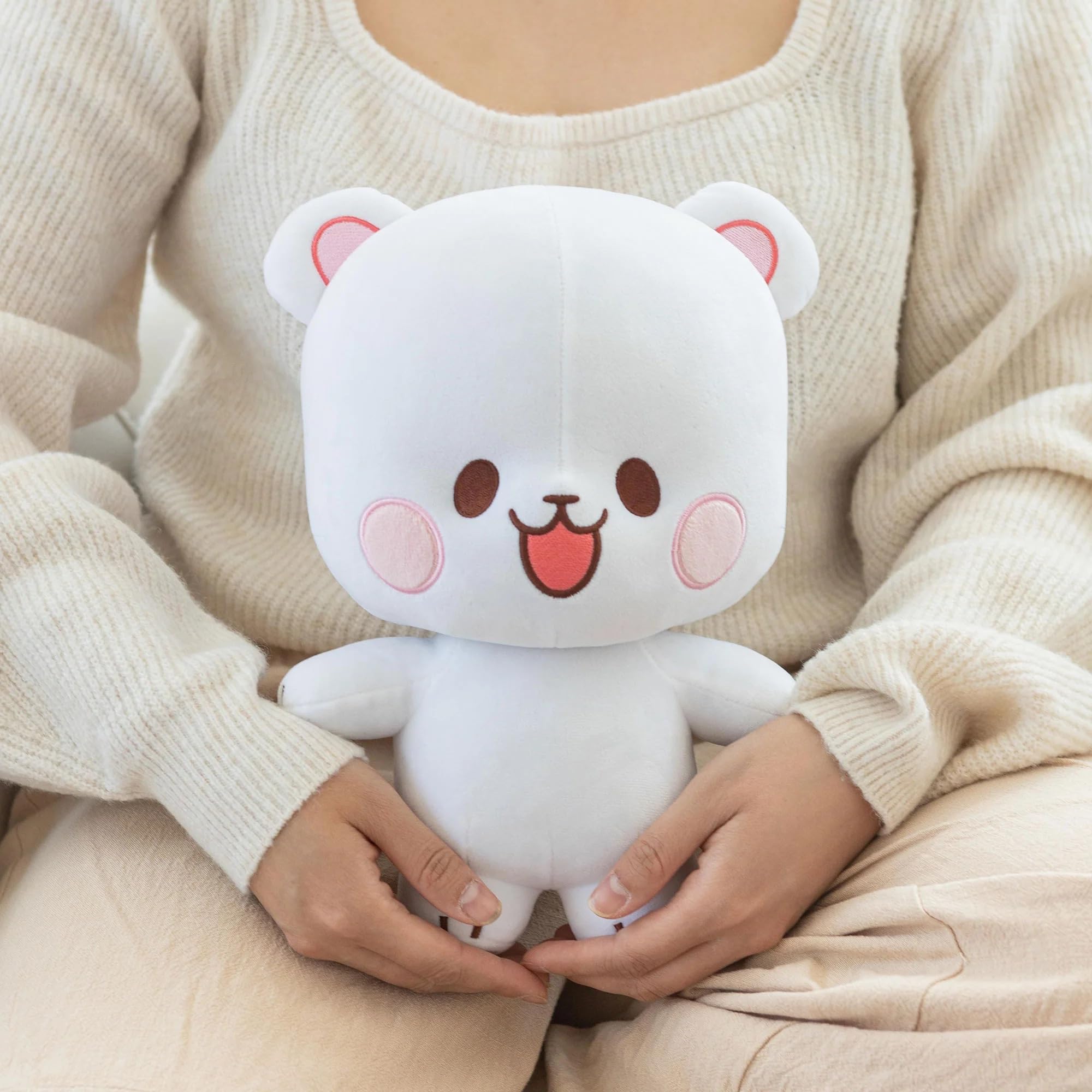 Amazon.com: Milkmochabear Official Milk Large Plush 12
