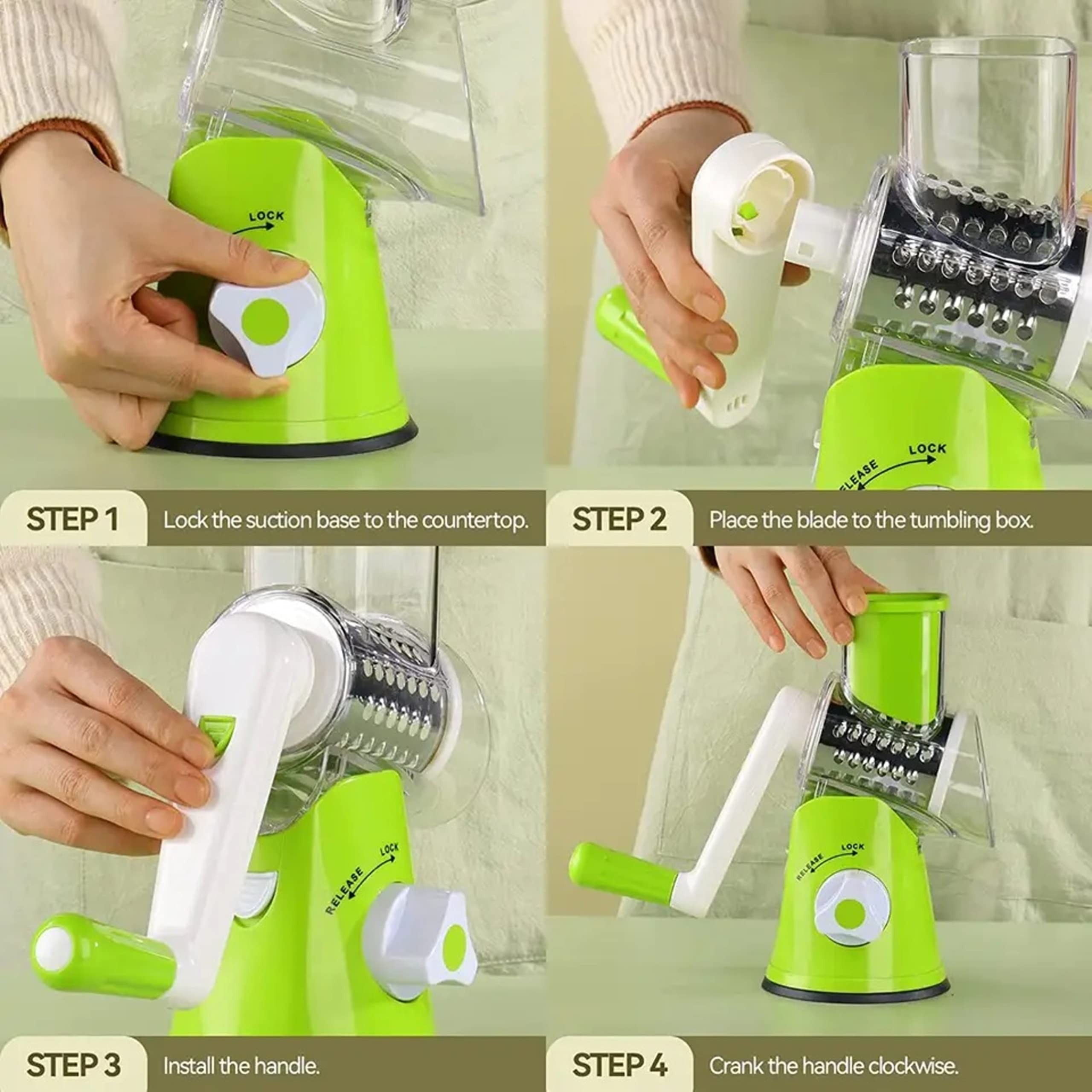 Adierim Cheese Grater, Green