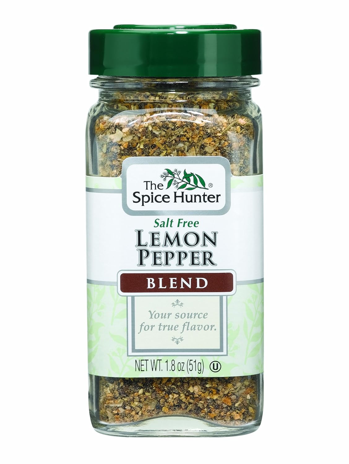 The Spice Hunter Pepper, Lemon Blend, Salt Free, 1.8-Ounce Jars (Pack of 6)