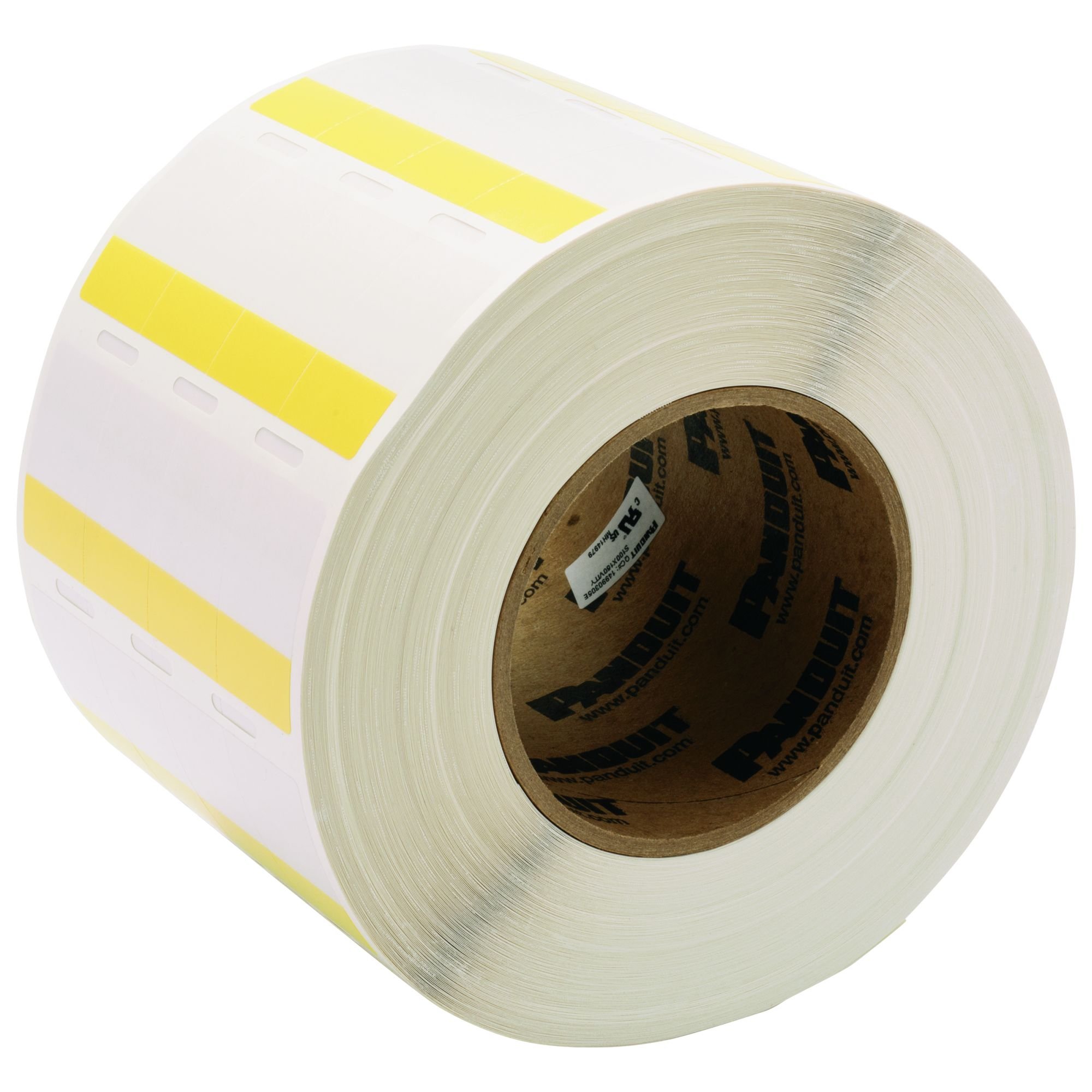 S100X225VITY Thermal Transfer Self-Laminated Label, Vinyl, 3-Inch Core, Yellow (5,000-Pack)