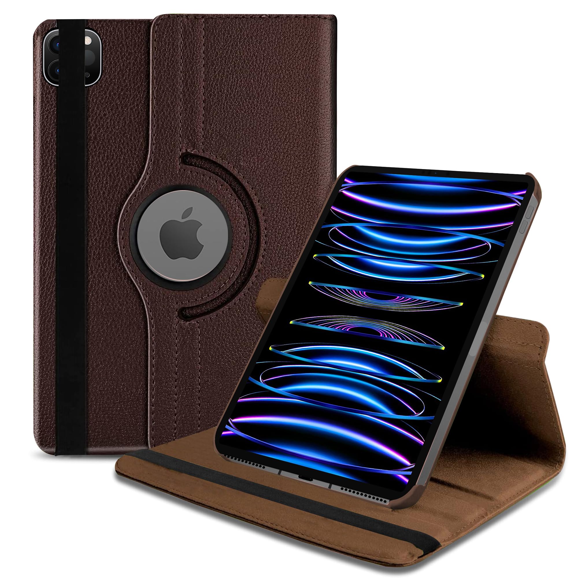 TGK Rotating Cover for iPad Pro 12.9 inch 6th Gen (2022) Brown 360 Degree Leather Stand Case (B0BLYT619F) Amazon Price History, Amazon Price Tracker
