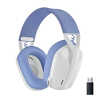 Logitech G435 LIGHTSPEED & Bluetooth Wireless Gaming Headset White