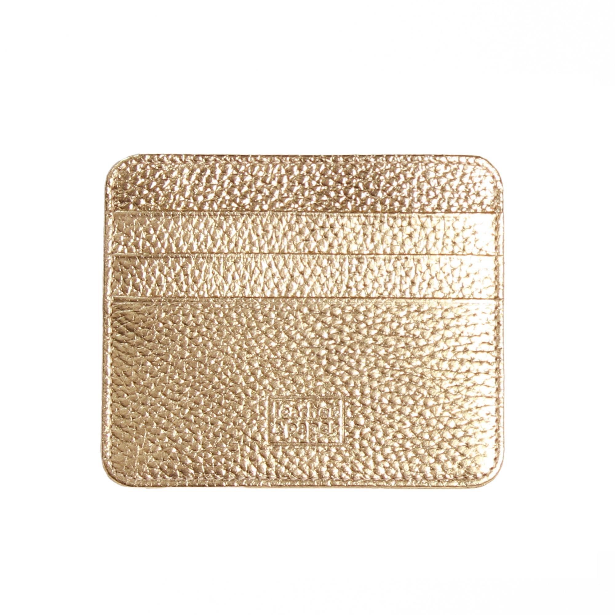 Leather & Paper LP4045 Kartvizitlik, Dore