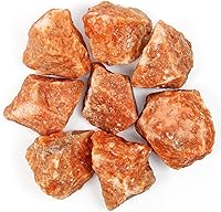 Vista 24 de Cristales en bruto de piedra de fluorita a granel de 1.1 lb - Piedras naturales crudas para volar, cabbing, rocas fuentes, decoración, pulido