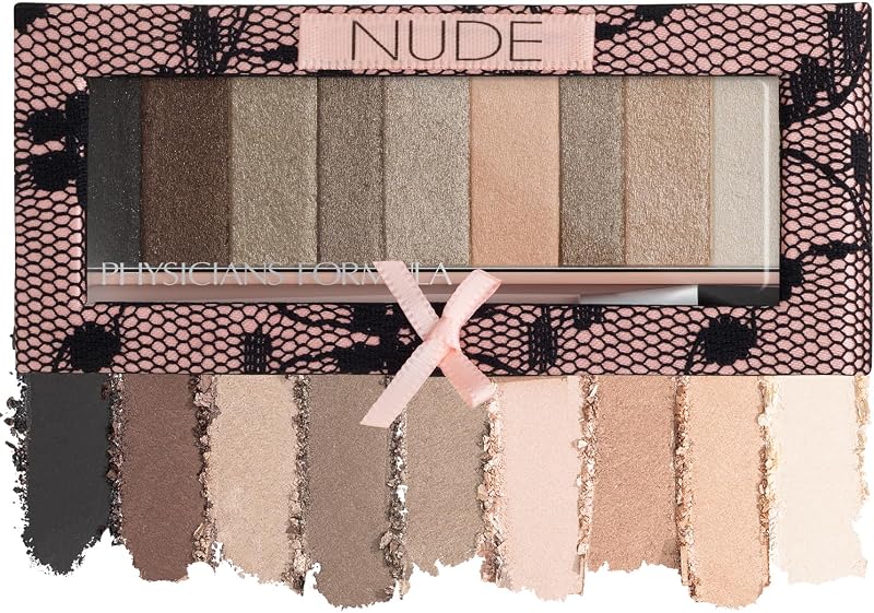 Shimmer Strips Eyeshadow, Multi-Finish Nude Palette with Extreme Shimmer, Hypoallergenic & Cruelty-Free – Nude