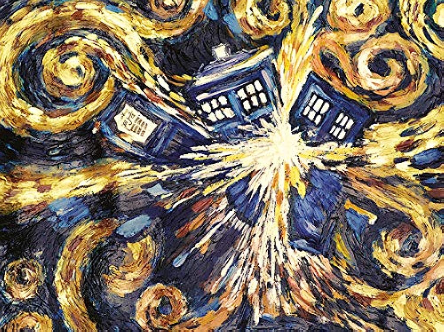Doctor Who (Exploding Tardis 30x40cm Canvas