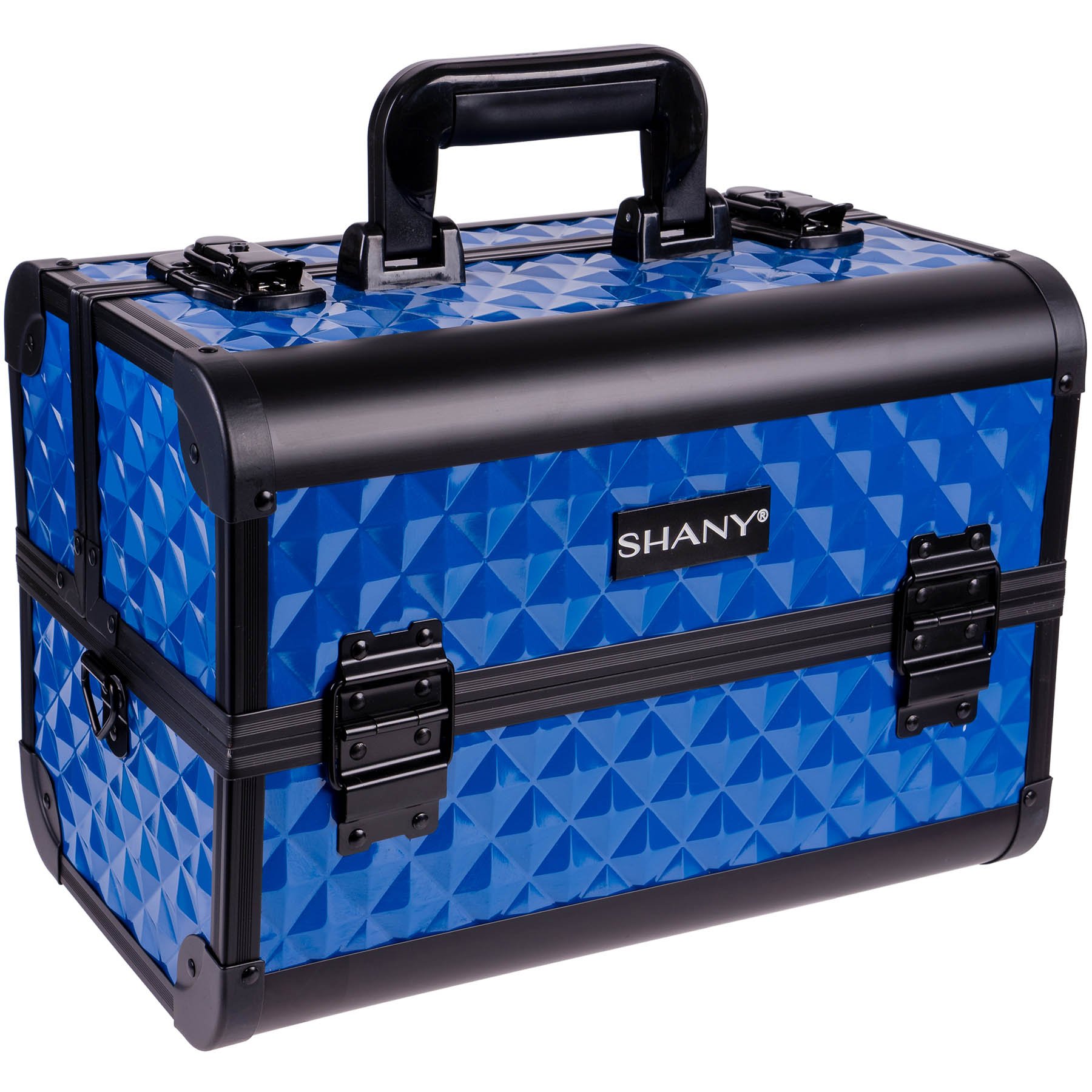 SHANYPremier Fantasy Collection Makeup Artists Cosmetics Train Case - Divine Blue