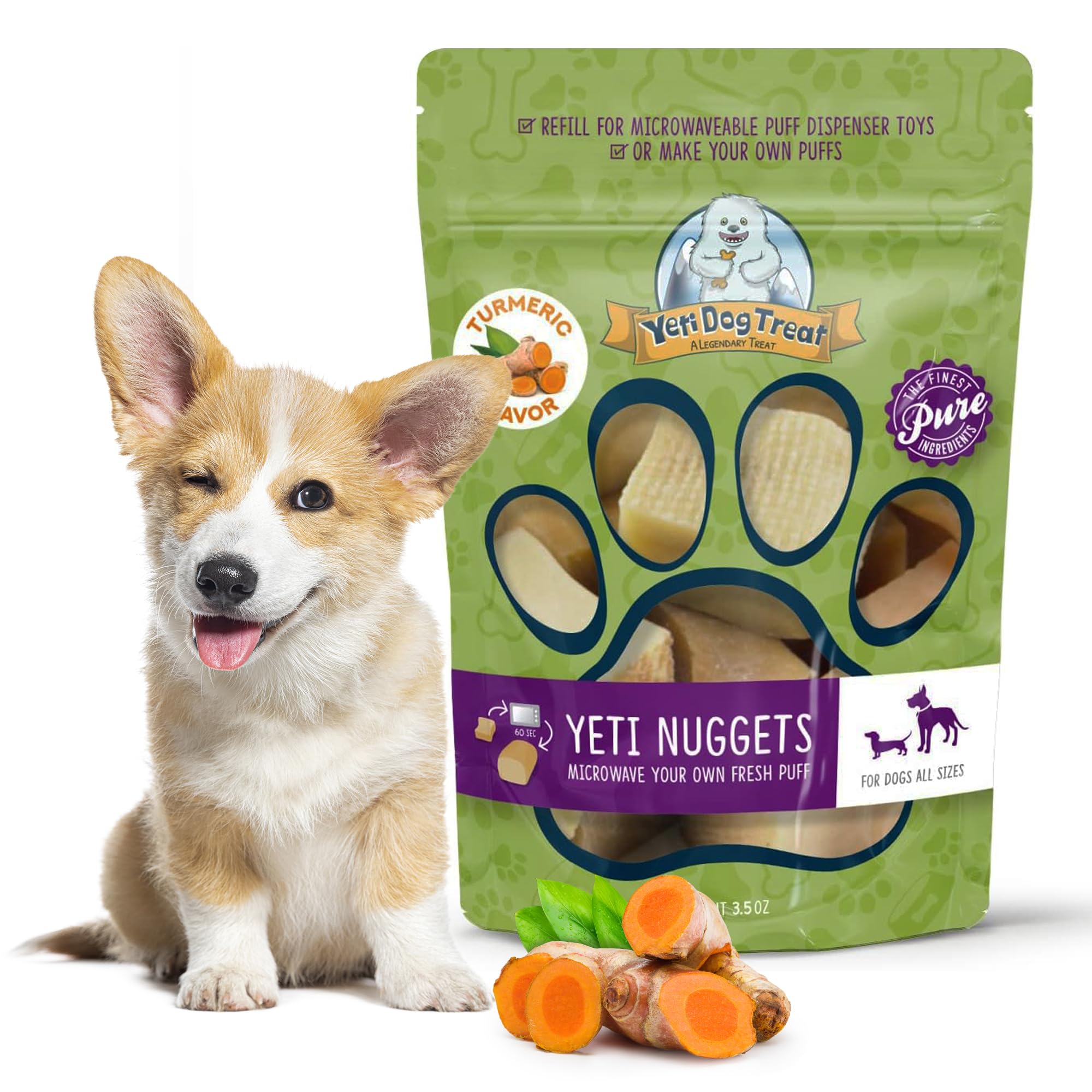 mogwan ドックフード Pet Supplies : Yeti Refill Nuggets for Puff and Play Dog Toys