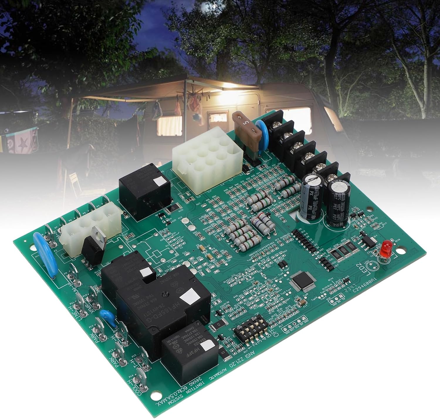 Furnace Control Circuit Board, ABS RV Furnace Control Board, Gas Furnace Control Circuit Board for CNT03076 CNT03798 CNT05164 CNT05165 RVs 475