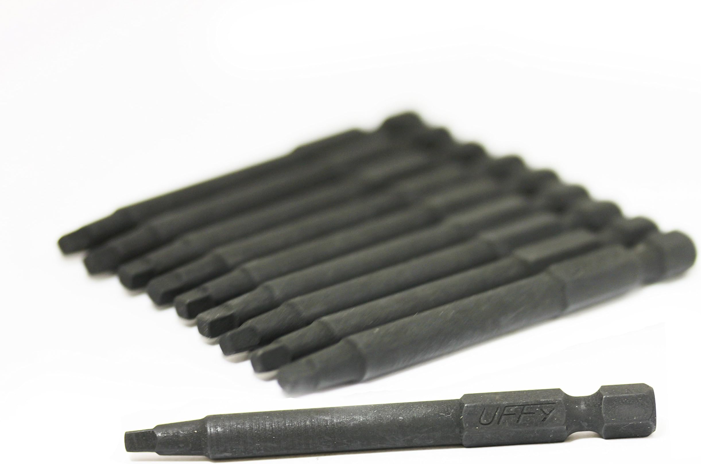 2-3/4" Inch Robertson Square SQ # 2 Power Impact Bit 10 pack 1/4 Hex