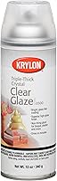 Vista 1 de Krylon I00500A07 12-Ounce Triple Thick Clear Glaze Aerosol Spray,High-Gloss