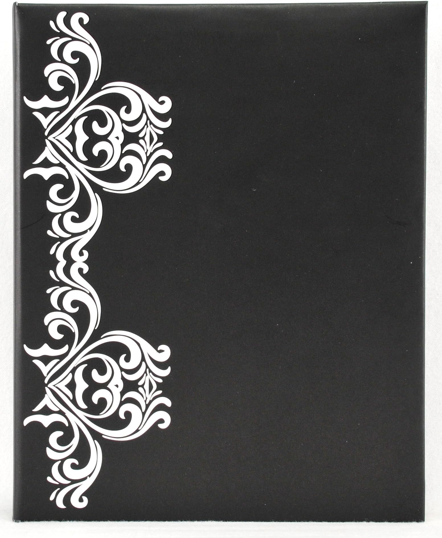 Pinnacle Frame Embellished Photo Album, Black and White