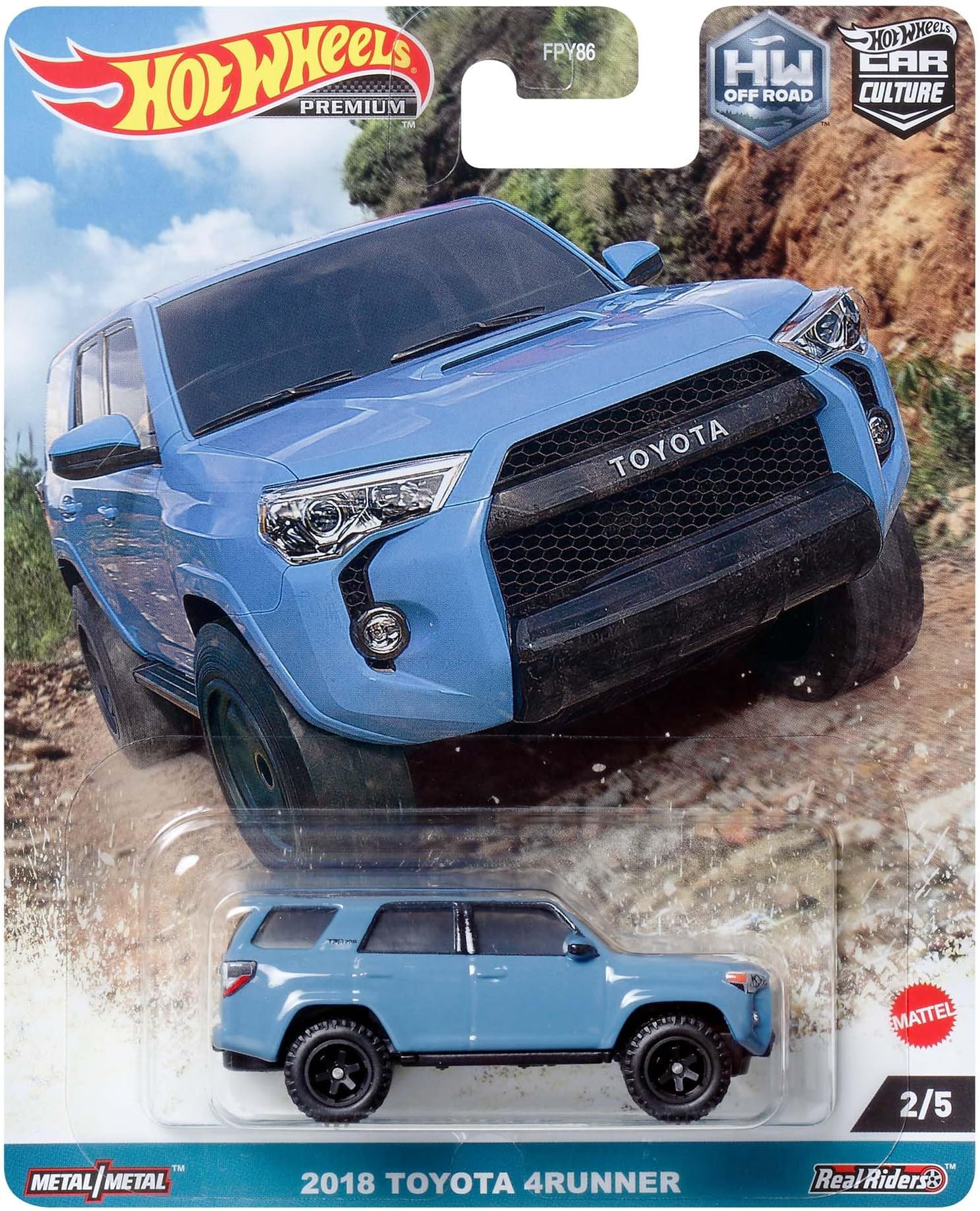 HKC73 Car Culture Off Road - 2018 Toyota 4Runner [3 Years Old and Up]