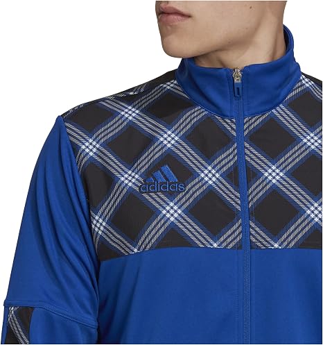 adidas argyle track top