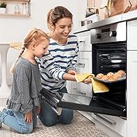 Vista 4 de Tegeme 4 Pcs Bee Kitchen Tea Towel Honey Bee Dish Towels Honeycomb Bath Washcloth Hand Polyester Absorbent Cloths Accessories for Kitchen Decor, 16