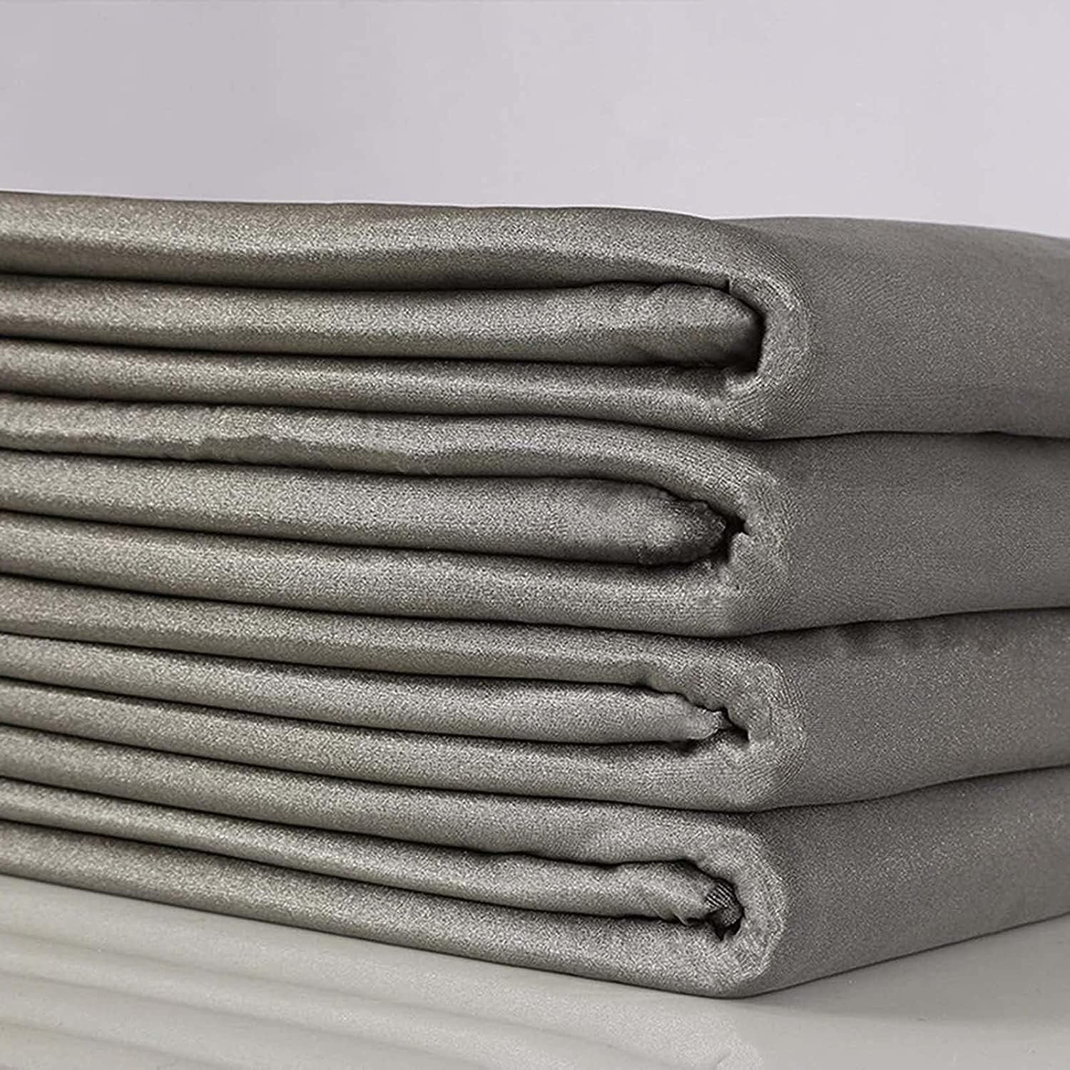 7Uiygtyo Silver Lnnnw Faraday Cloth Fibre Fabric For Radiation Shielding, Shielding Fabric, Radiation Conductive Fabric For Diy Projects(1.5 * 3M)
