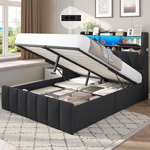 DICTAC Letto baule 140 x 190 con ripostiglio - Letto matr…