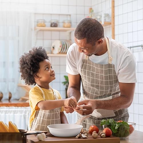 Miniatura 6 de Caannasweis Sartén antiadherente de granito, sartenes antiadherentes para tortillas, sartén para huevos de tortilla, sartén de chef de piedra,