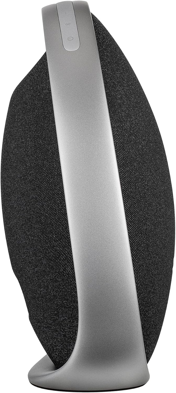 Harman Kardon Onyx Studio 9 Portable Stereo Bluetooth Speaker (HKOS9BLKJN) Bundle Including: 2X Aux Cable, Power Supply, Type-C Cable, Fiber Cloth - Image 6