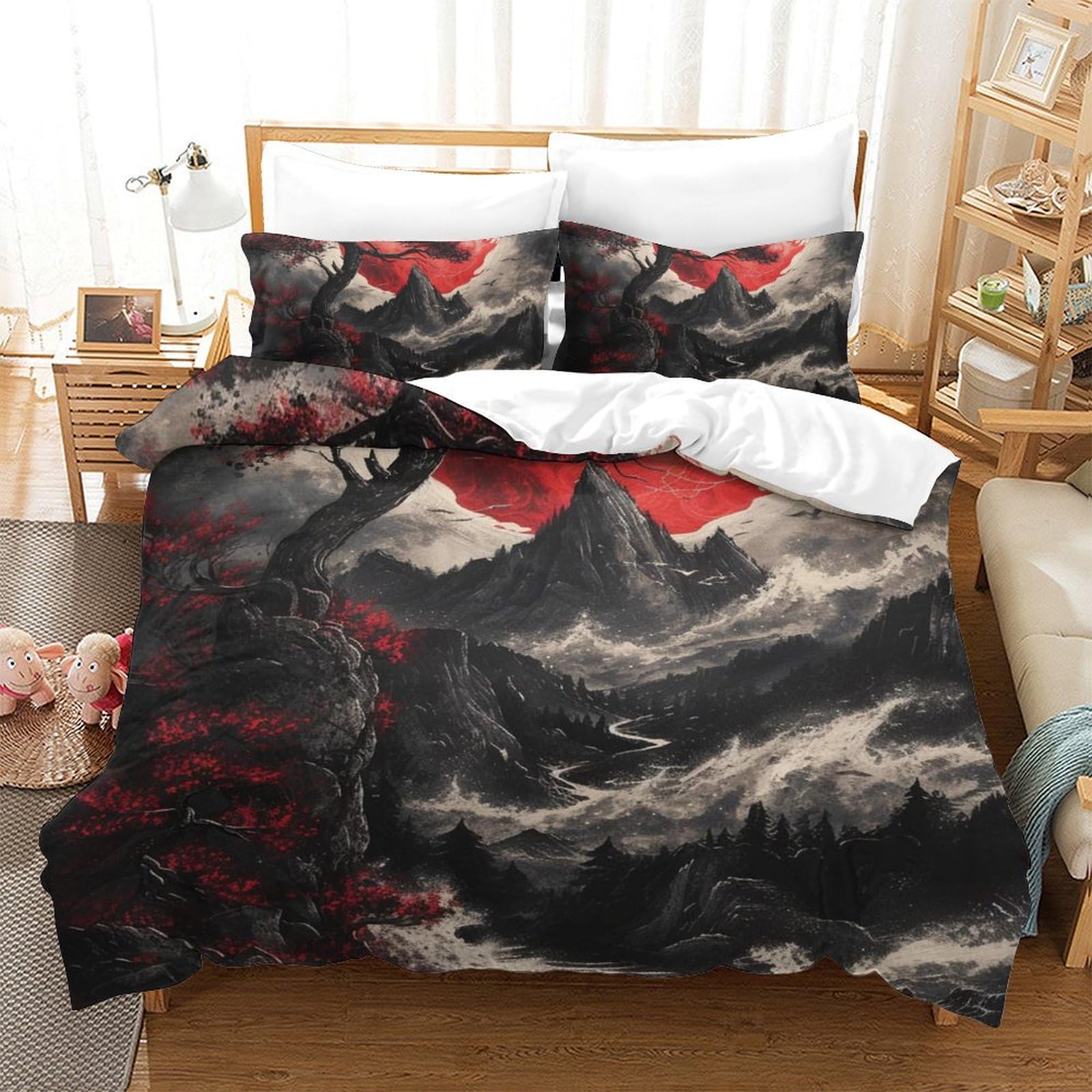 Housse de couette Arbre de Vie 3D : créez une ambiance zen dans votre chambre