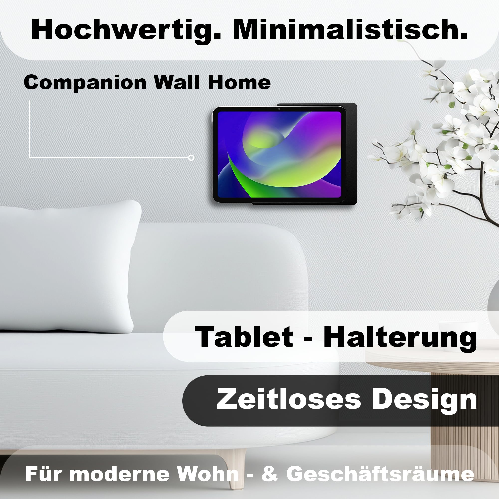 Companion Wall Home - Supporto da parete per tablet, Apple 27,9 cm (11)