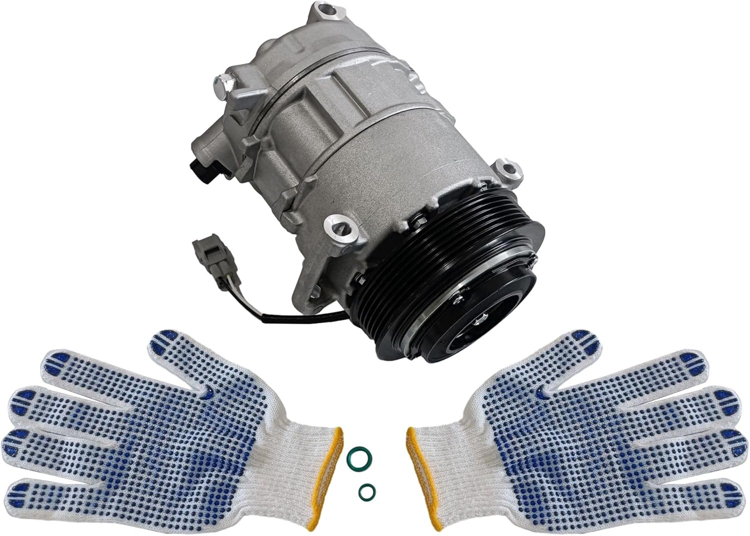 CO 30016C A/C Compressor with Clutch for Dodge Dart 2013 2014 2015 2016 2.0L 2.4L L4 Replace 198302 68102839AD