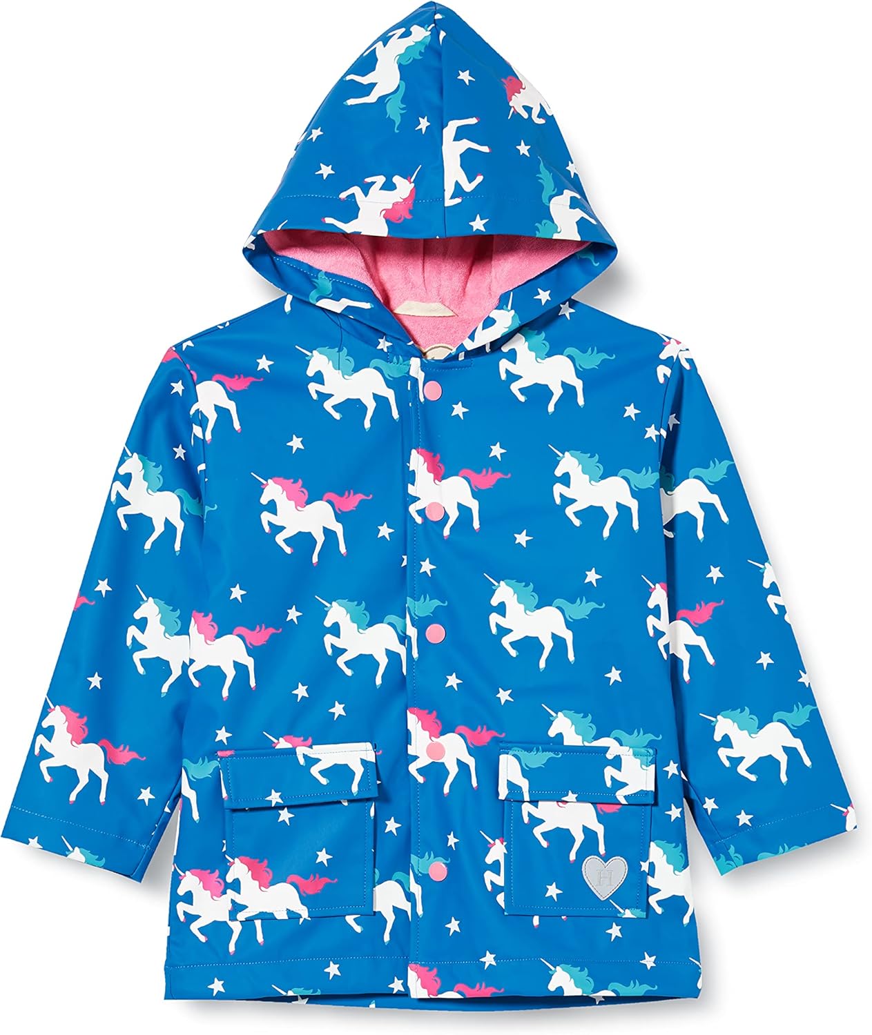 Hatley Girls' Printed Raincoat : Clothing, Shoes & Jewelry