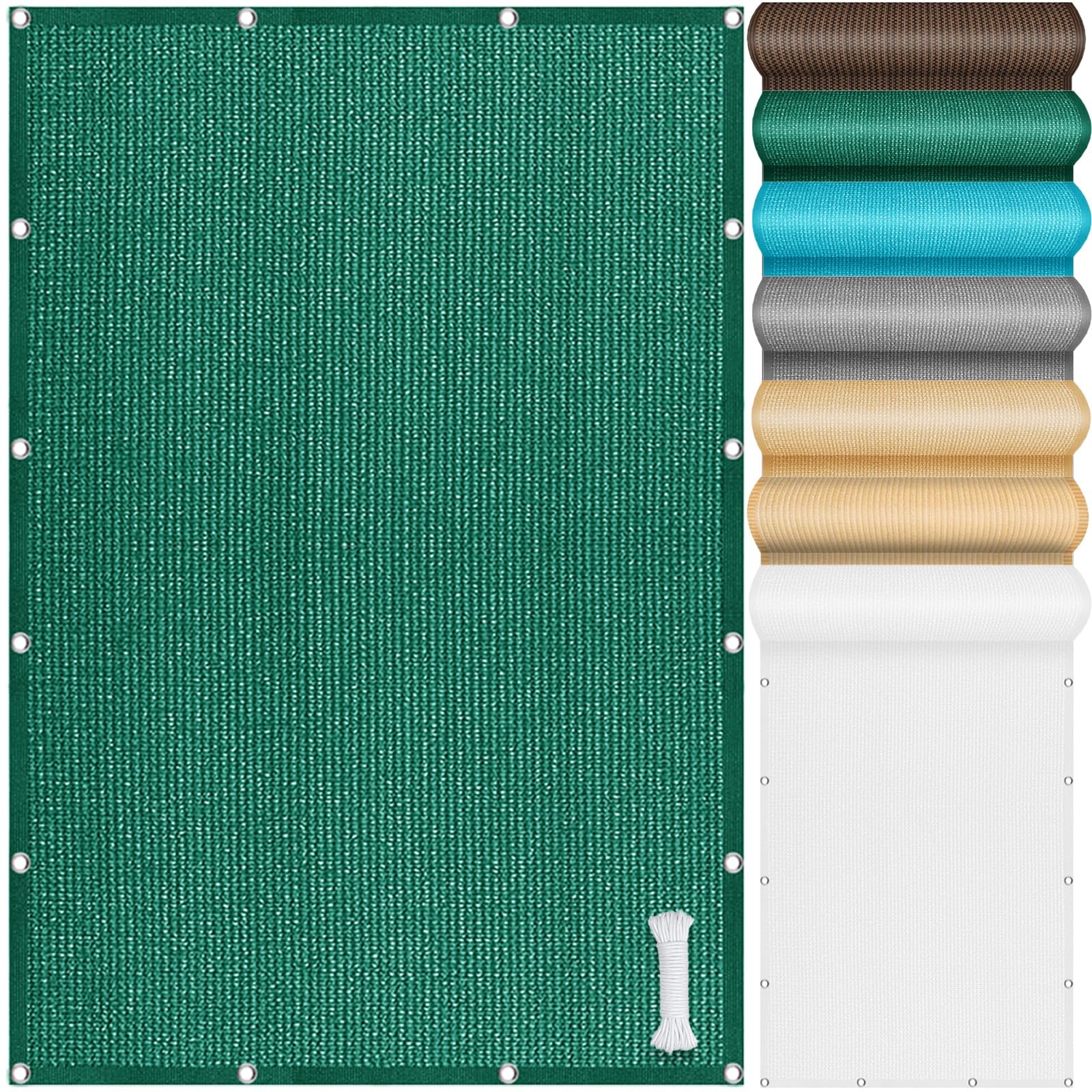 Filet d'ombrage contre la chaleur et le vent protection solaire pour plantes et serre