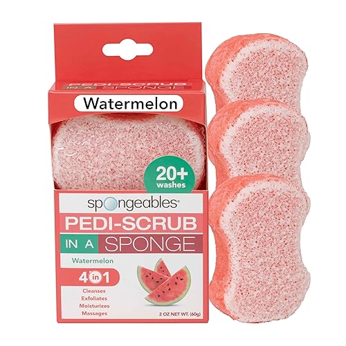 Miniatura 16 de Esponja exfoliante de pies Spongables Pedi Scrub para 20+ 1 unidad