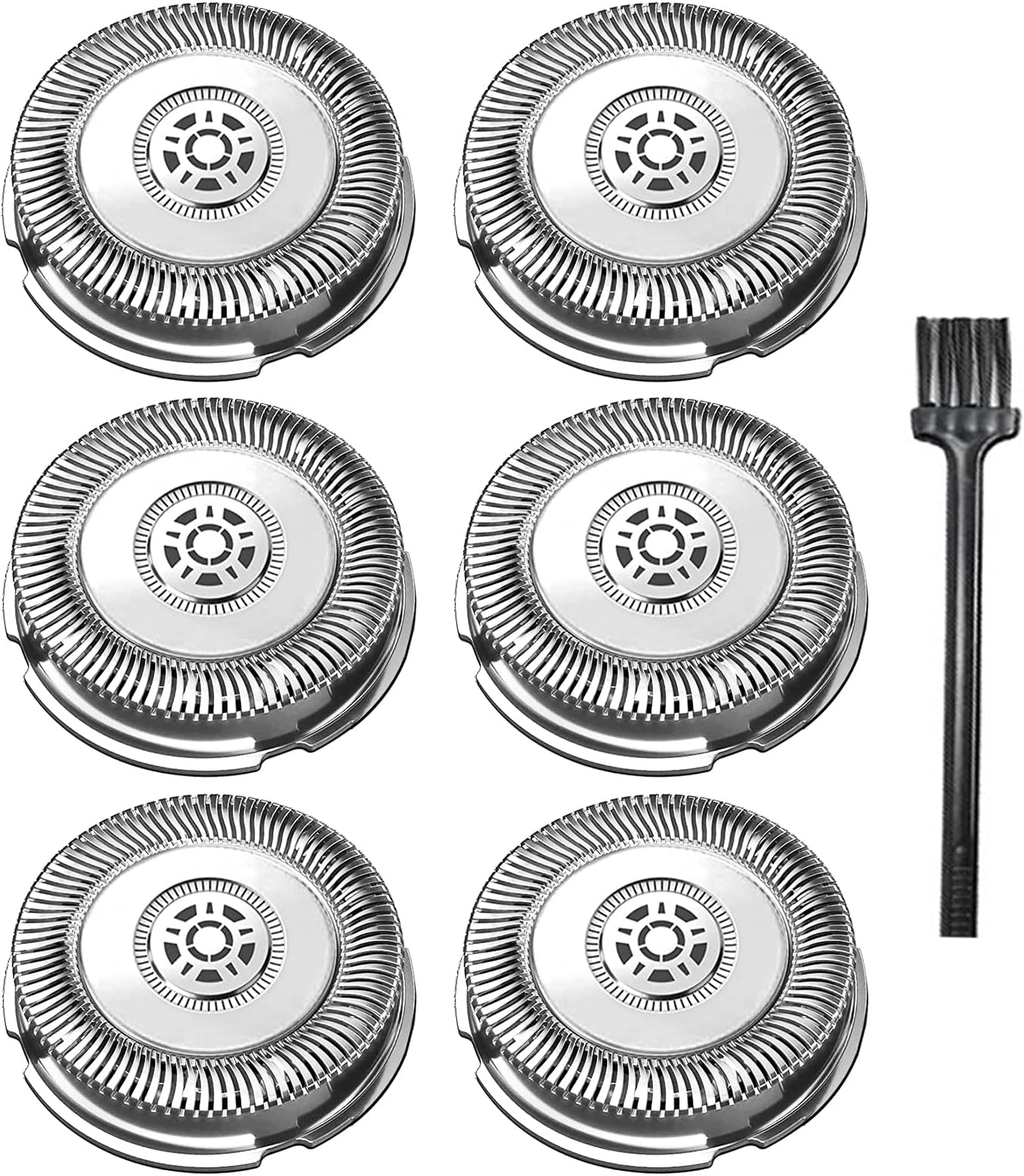 SH70 Replacement Heads for Philips Norelco Replacement Heads 7000 series,7500 S7370 S7371 S7720 and Star Wars Shaver SW7700 ，New Blades 6-pc pack