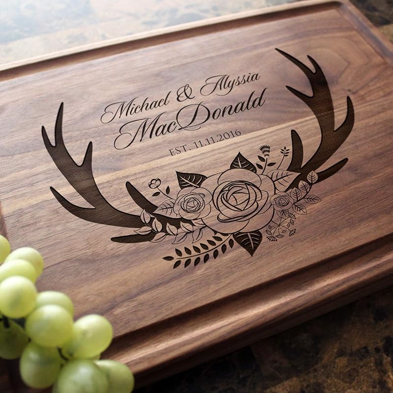 Straga Personalized Cutting Boards Handmade Wood Engraved Charcuterie