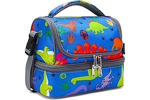 FlowFly Kids Double Decker Cooler Insulated Lunch Bag