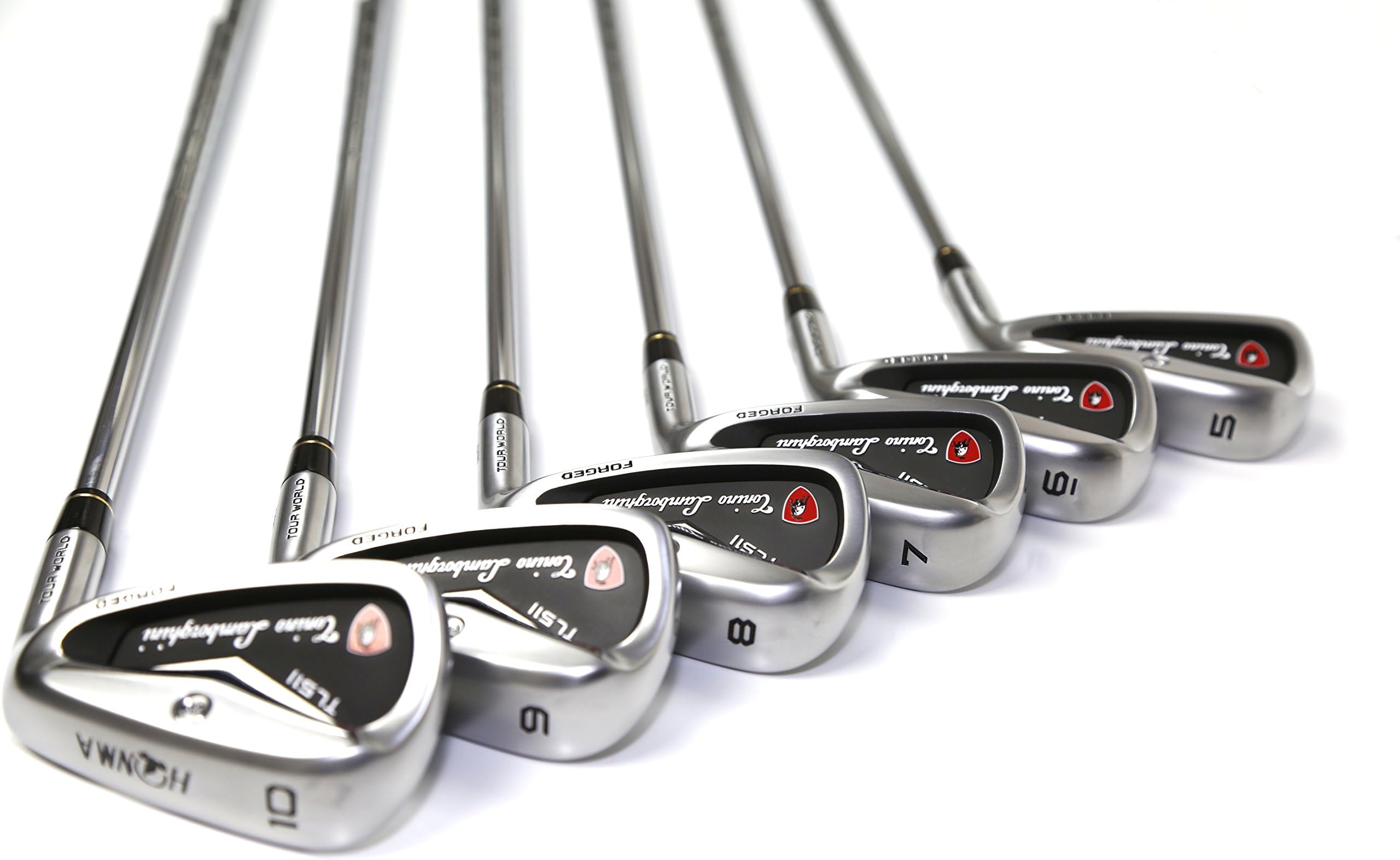 Tonino Lamborghini Golf Iron Set by Honma with Steel NS PRO 950GH - Limted Edition 175 Sets