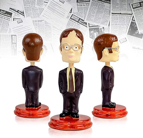 Miniatura 4 de Scott's Tots Dwight Schrute Bobblehead de The Office - La mercancía definitiva para los fanáticos de la oficina - Regalos de oficina