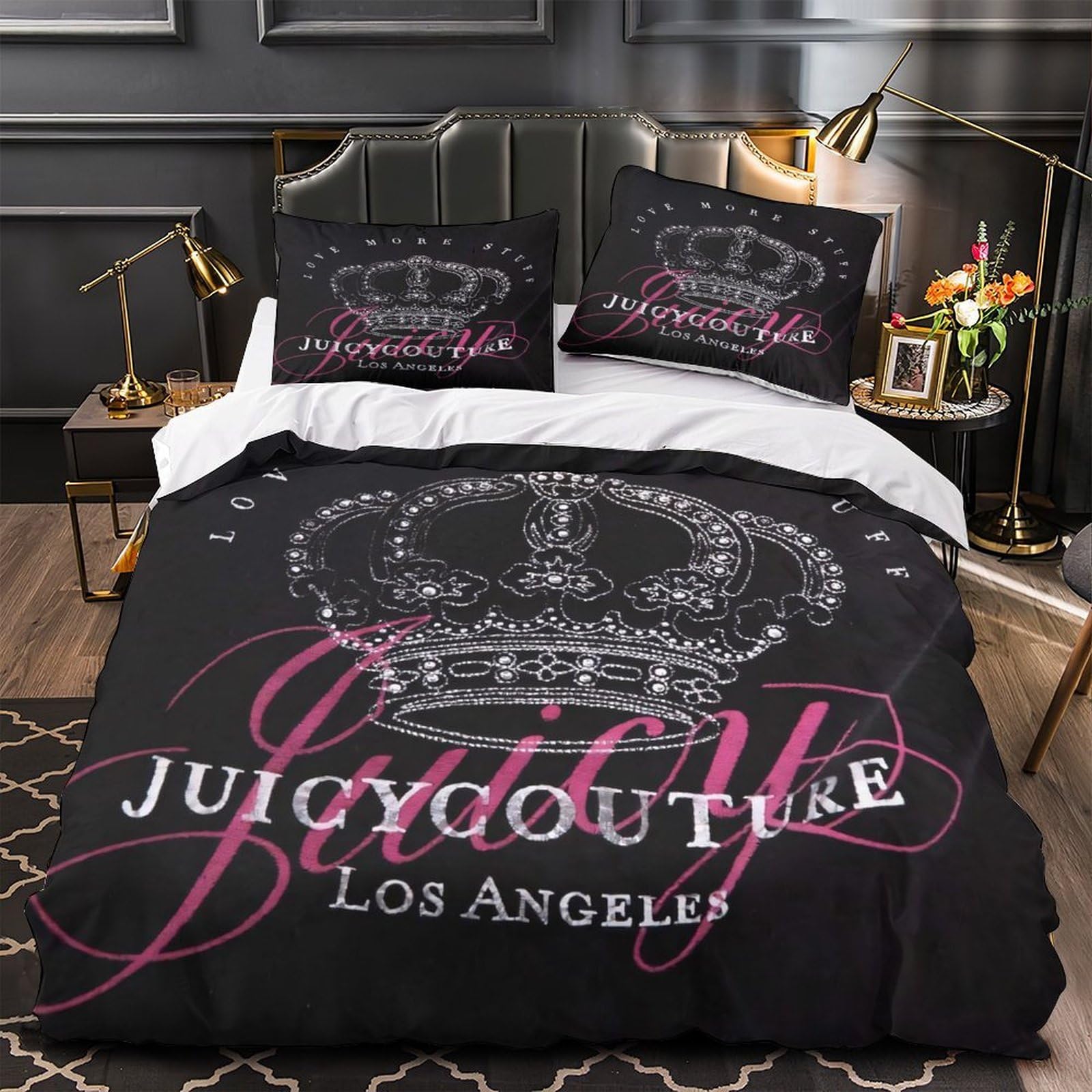 Microfibre ultra douce housse de couette imprimé animalier haute définition pour lit confortable