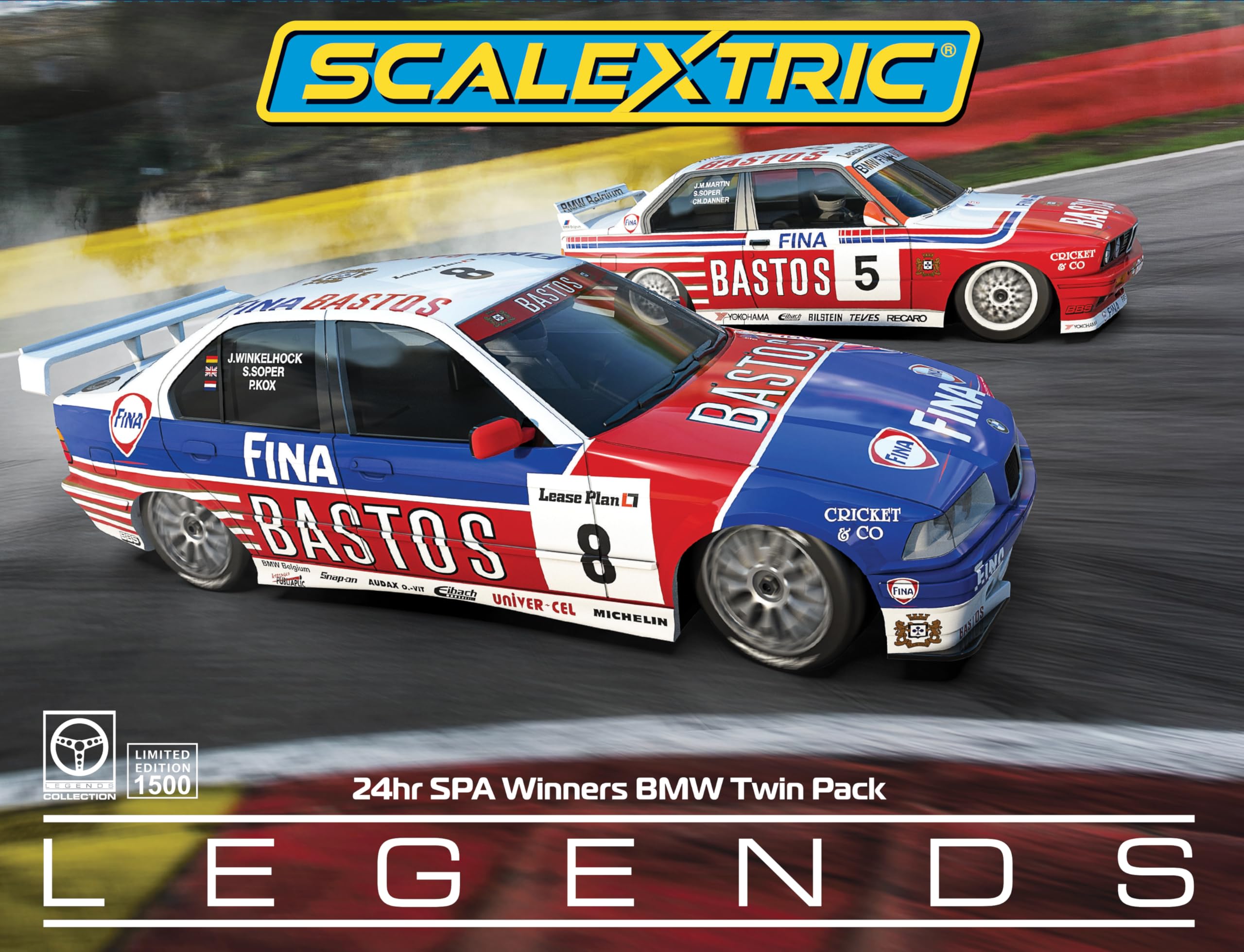 Scalextric C4587A Spa 24H Gewinner BMW Doppelpack
