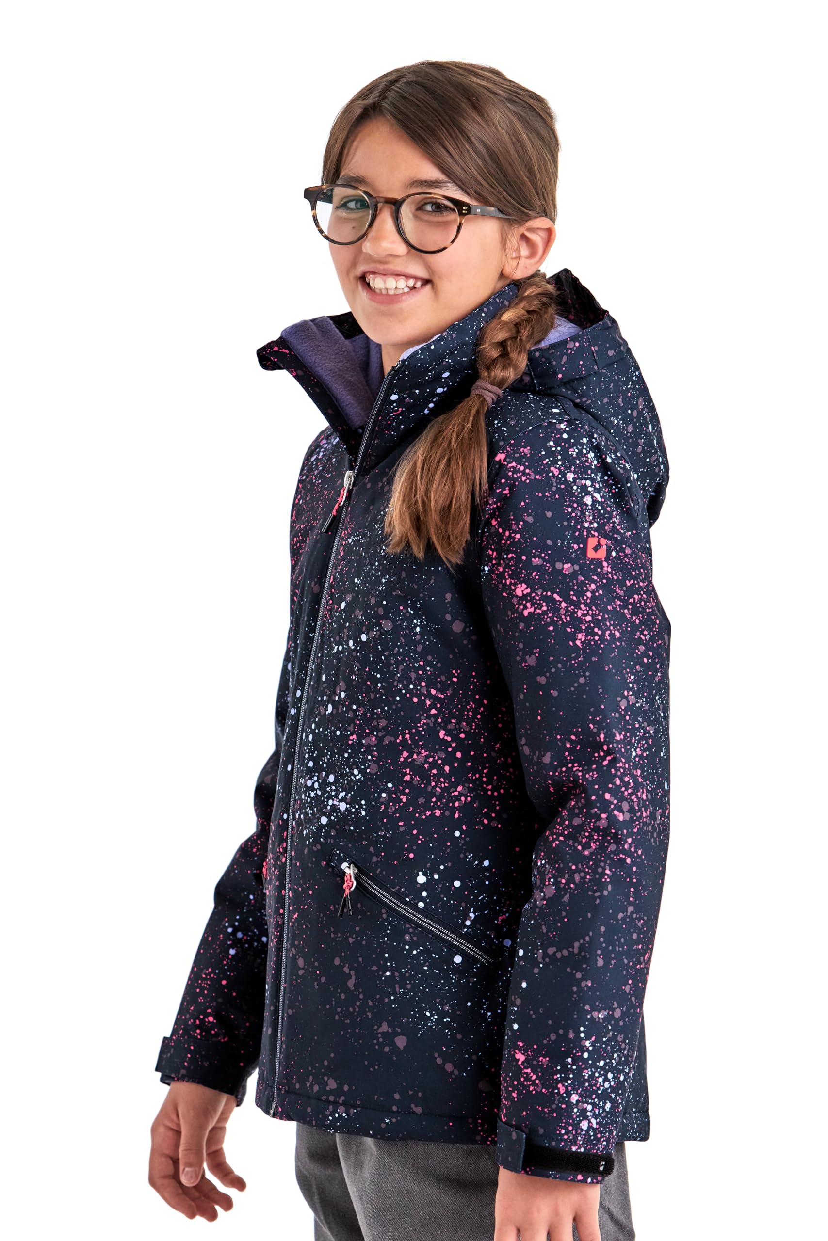 Killtec Kow 197 Grls Jckt Giacca outdoor/giacca funzionale con cappuccio Bambine e ragazze