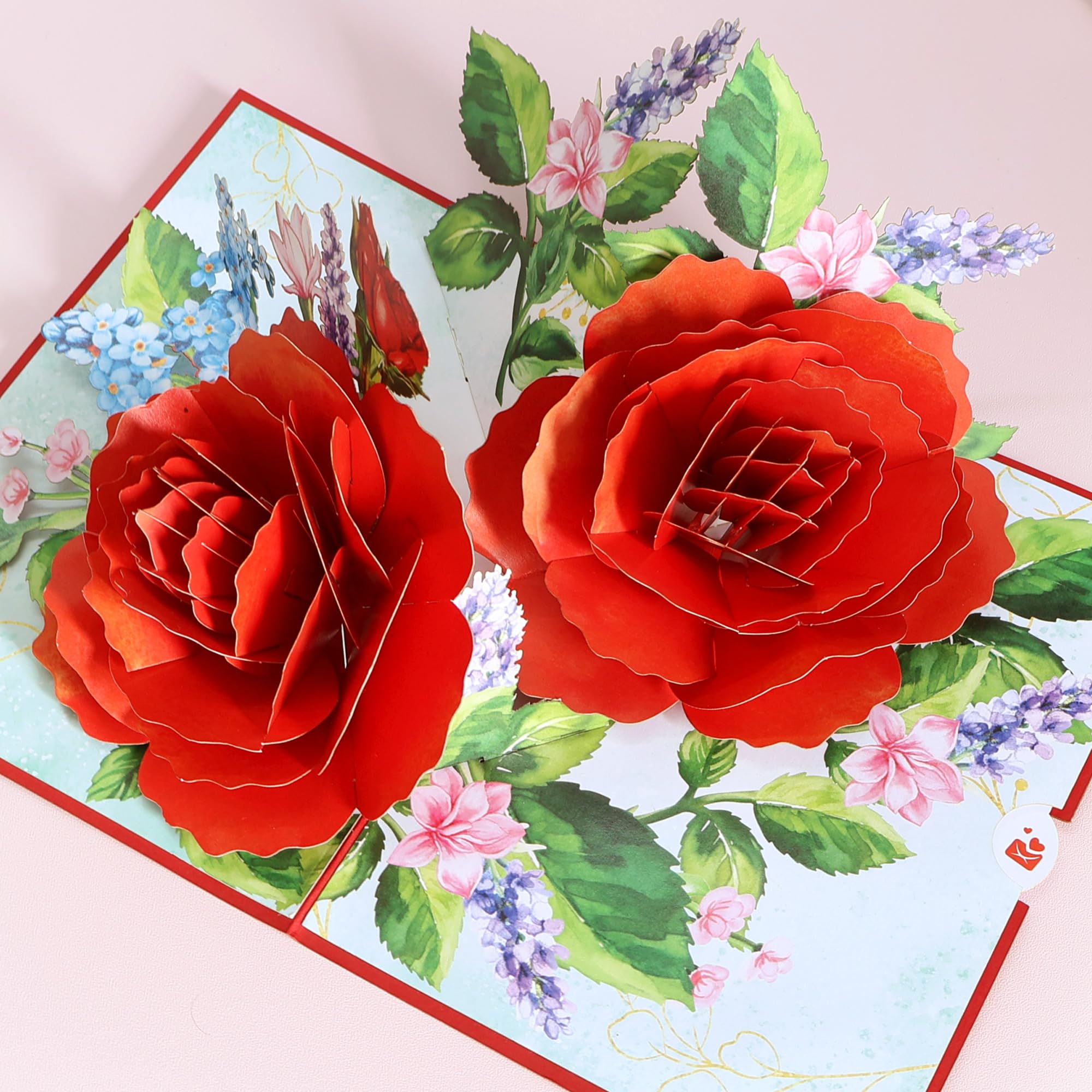 ROINUS Pop-Up Geburtstagskarte Mit Sonnenblumenstrauß - Handgemachte 3D-Grußkarte Für Mama, Geburtstag & Dankeschön