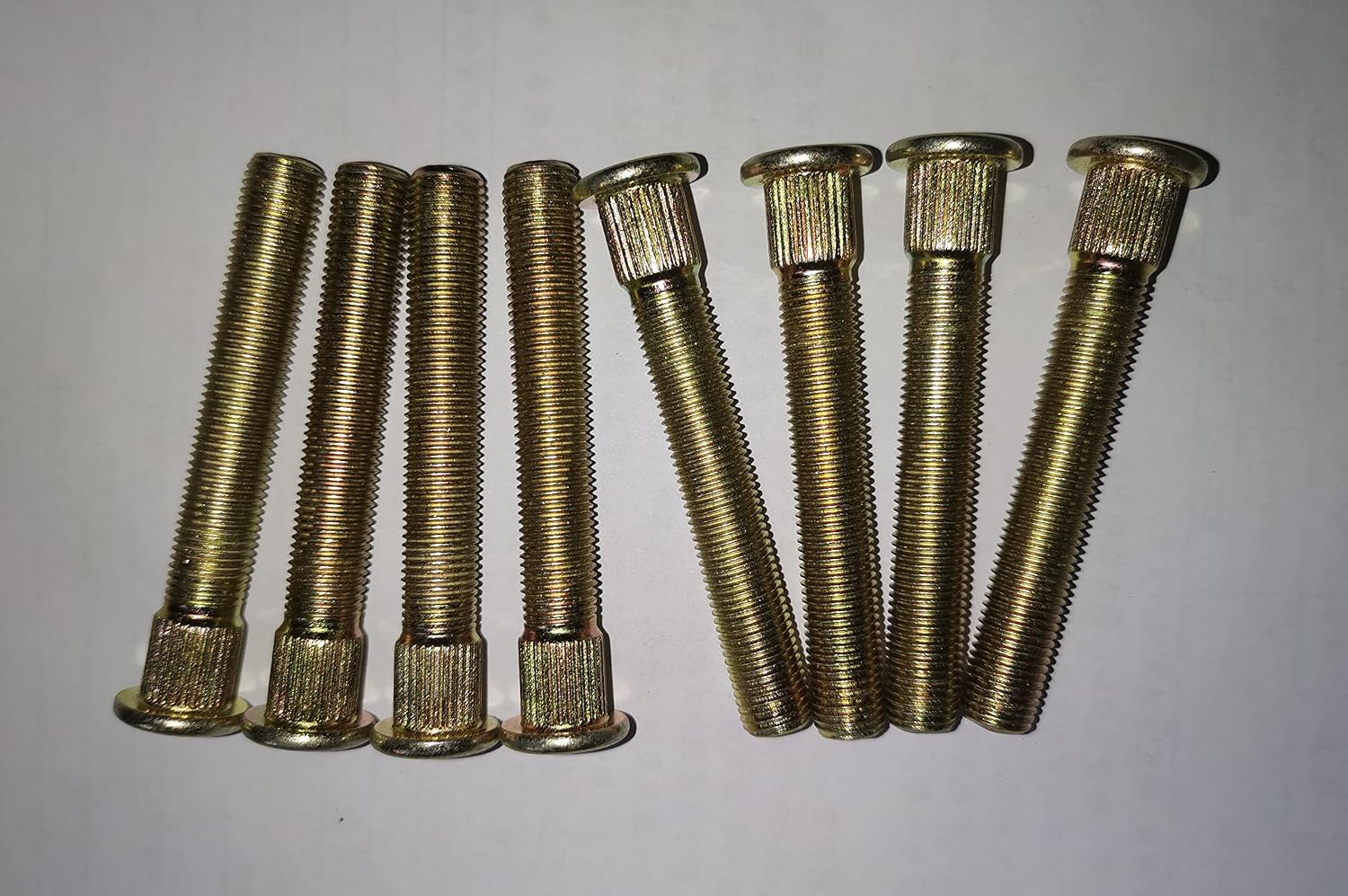 (Set of 8pcs) (3/8-24 * 2.68") Front Wheel Studs Bolts 7518654 Replacement for 2008 2009-2014 Polaris RZR 800 UTV; RZR 570 2012-2013