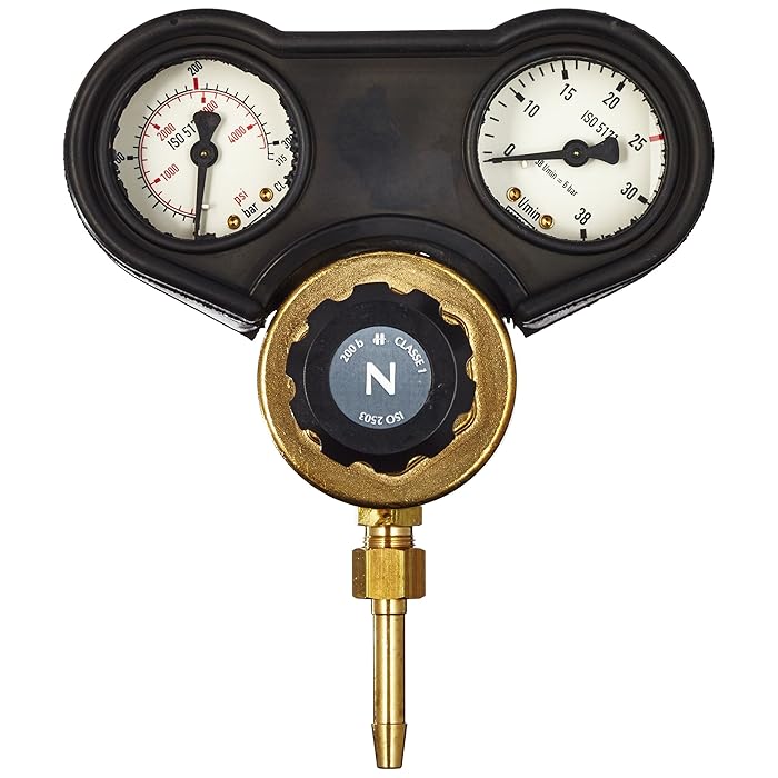 Buy GYS 041219 Pressure Reducer 2 Pressure Gauge (30 l/min) Germany